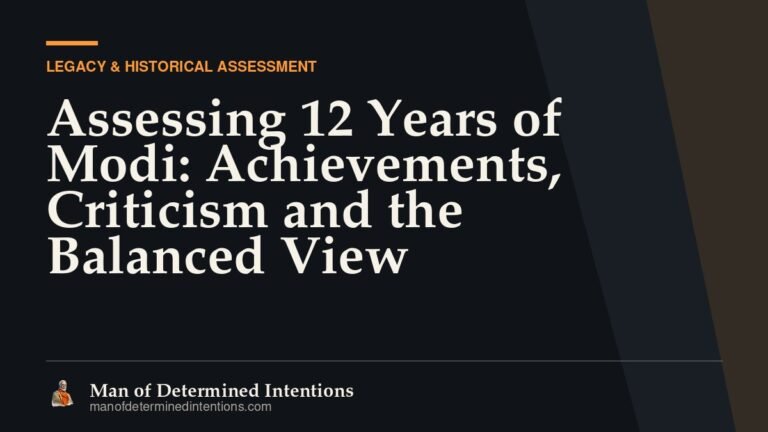 Assessing 12 Years of Modi: Achievements, Criticism and the Balanced View
