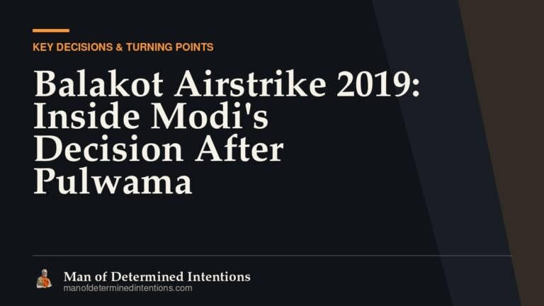 Balakot Airstrike 2019: Inside Modi’s Decision After Pulwama