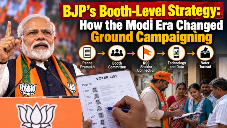 BJP’s Booth-Level Strategy: How the Modi Era Changed Ground Campaigning