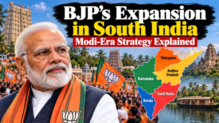 BJP’s Expansion in South India: Modi-Era Strategy Explained