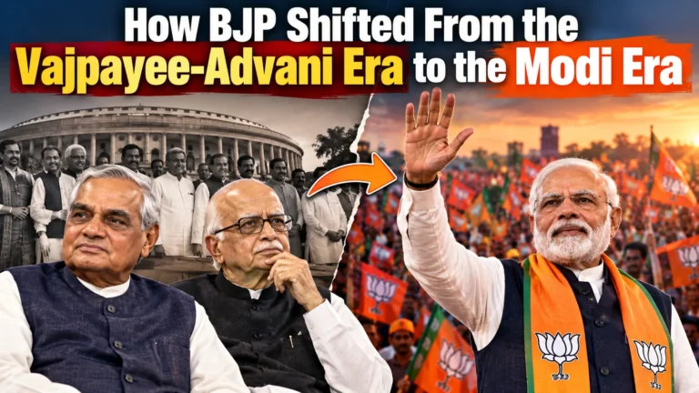 How BJP Shifted From the Vajpayee-Advani Era to the Modi Era