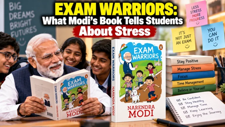 Exam Warriors: What Modi’s Book Tells Students About Stress