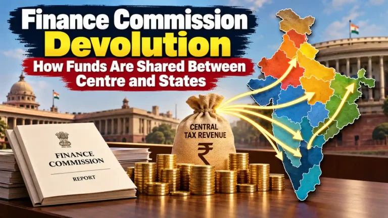 Finance Commission Devolution: How Funds Are Shared Between Centre and States