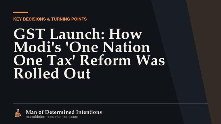 GST Launch: How Modi’s ‘One Nation One Tax’ Reform Was Rolled Out