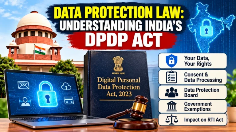 Data Protection Law: Understanding India’s DPDP Act