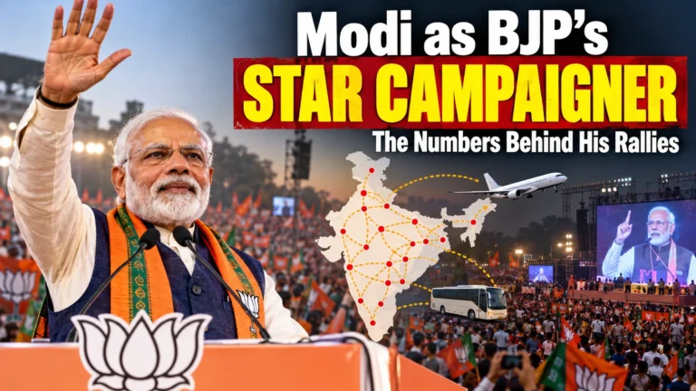 Modi as BJP’s Star Campaigner: The Numbers Behind His Rallies