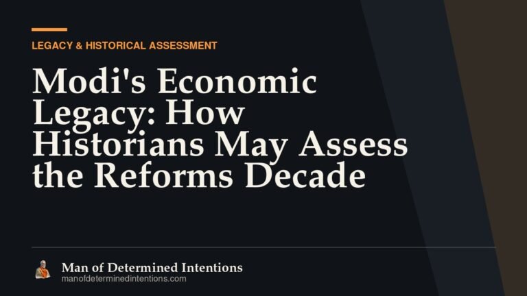 Modi’s Economic Legacy: How Historians May Assess the Reforms Decade