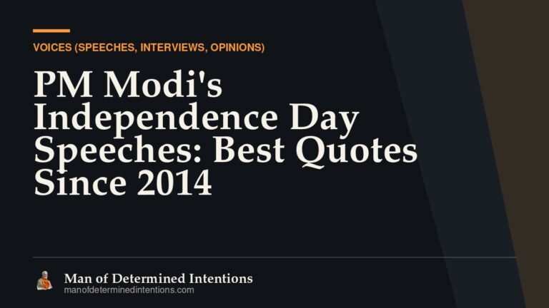 PM Modi’s Independence Day Speeches: Best Quotes Since 2014