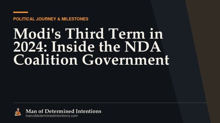 Modi’s Third Term in 2024: Inside the NDA Coalition Government