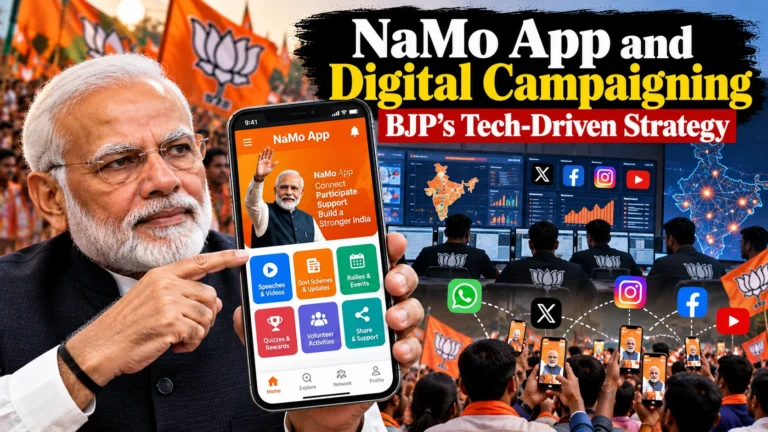 NaMo App and Digital Campaigning: BJP’s Tech-Driven Strategy