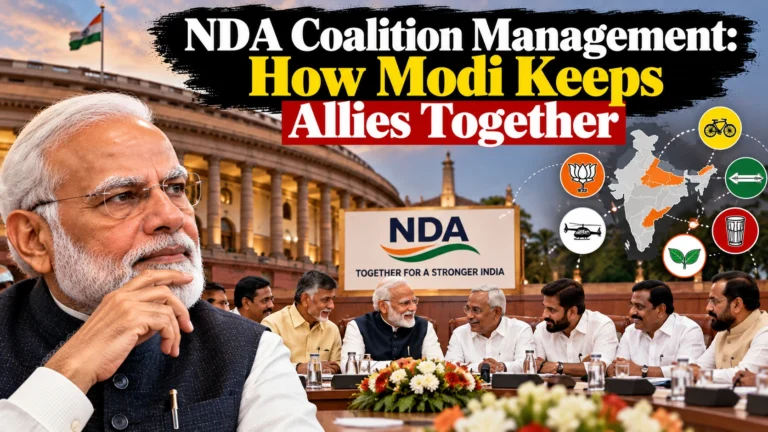 NDA Coalition Management: How Modi Keeps Allies Together