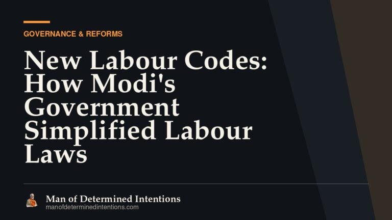 New Labour Codes: How Modi’s Government Simplified Labour Laws